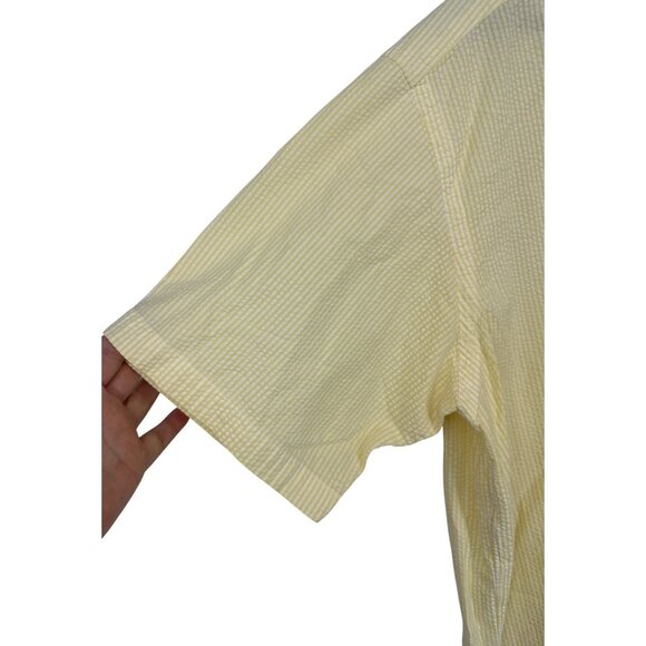 Ralph Lauren Golf Tilden Striped Button-Down Short Sleeve Classic Fit Shirt Sz L - Picture 3 of 9